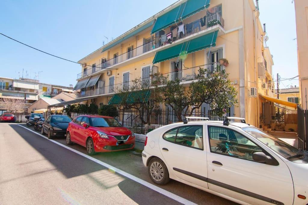 Charming Sweet Apt @Garitsa! Corfu  Exterior foto