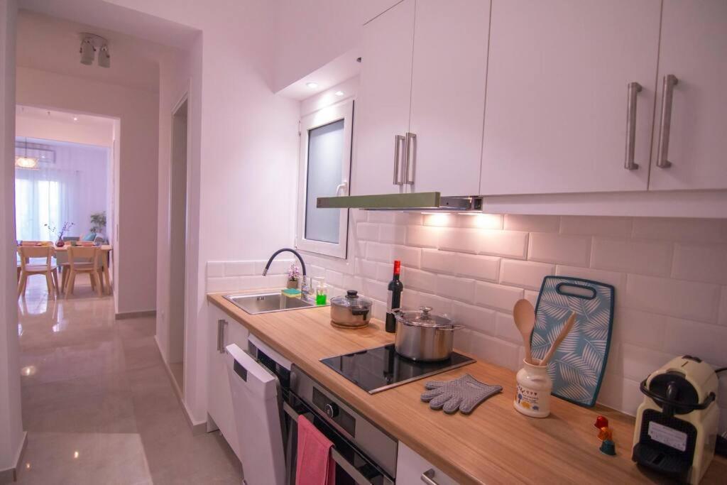 Charming Sweet Apt @Garitsa! Corfu  Exterior foto